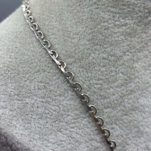 Intimate Silver-Tone Multi-Strand Draped Chain Necklace For Women Feminine - Picture 10 of 12